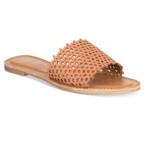 XOXO Womens Rachad Flat Sandals Size 8.5 New in Box Tan